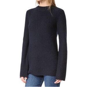 A.L.C. “Markell” Back Lace-Up Navy Sweater (SWV)